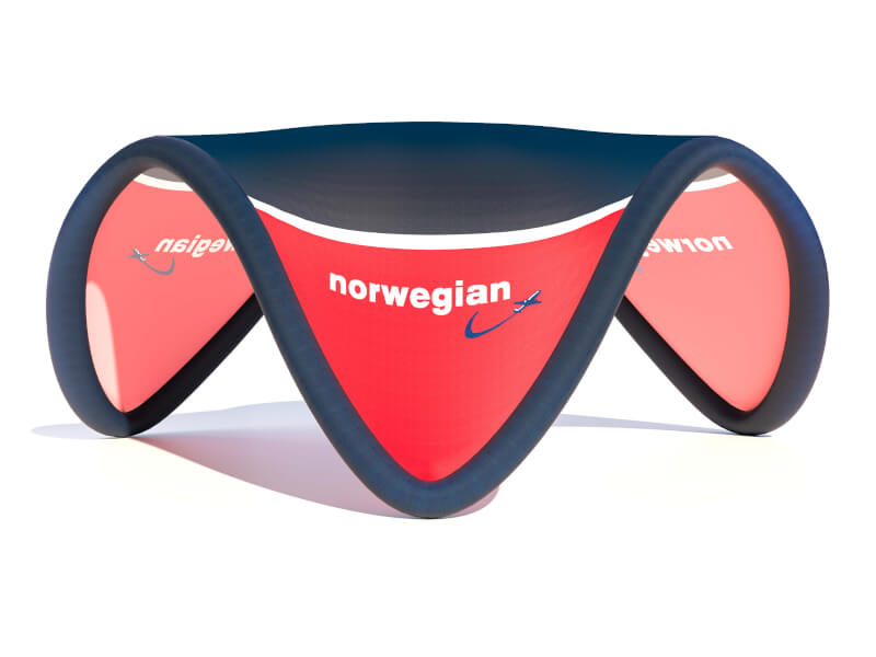 Reklamtält AIR-V 6x6